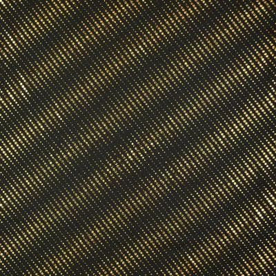 Folienjersey schwarz, Glitzergold (Karneval)